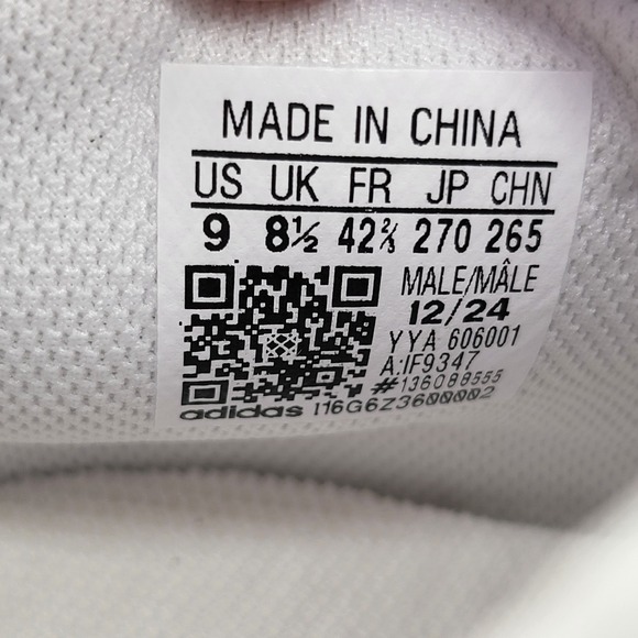 Adidas Adizero Impact 2.2 Football Cleats Men's 9 White Silver - Picture 8 of 11